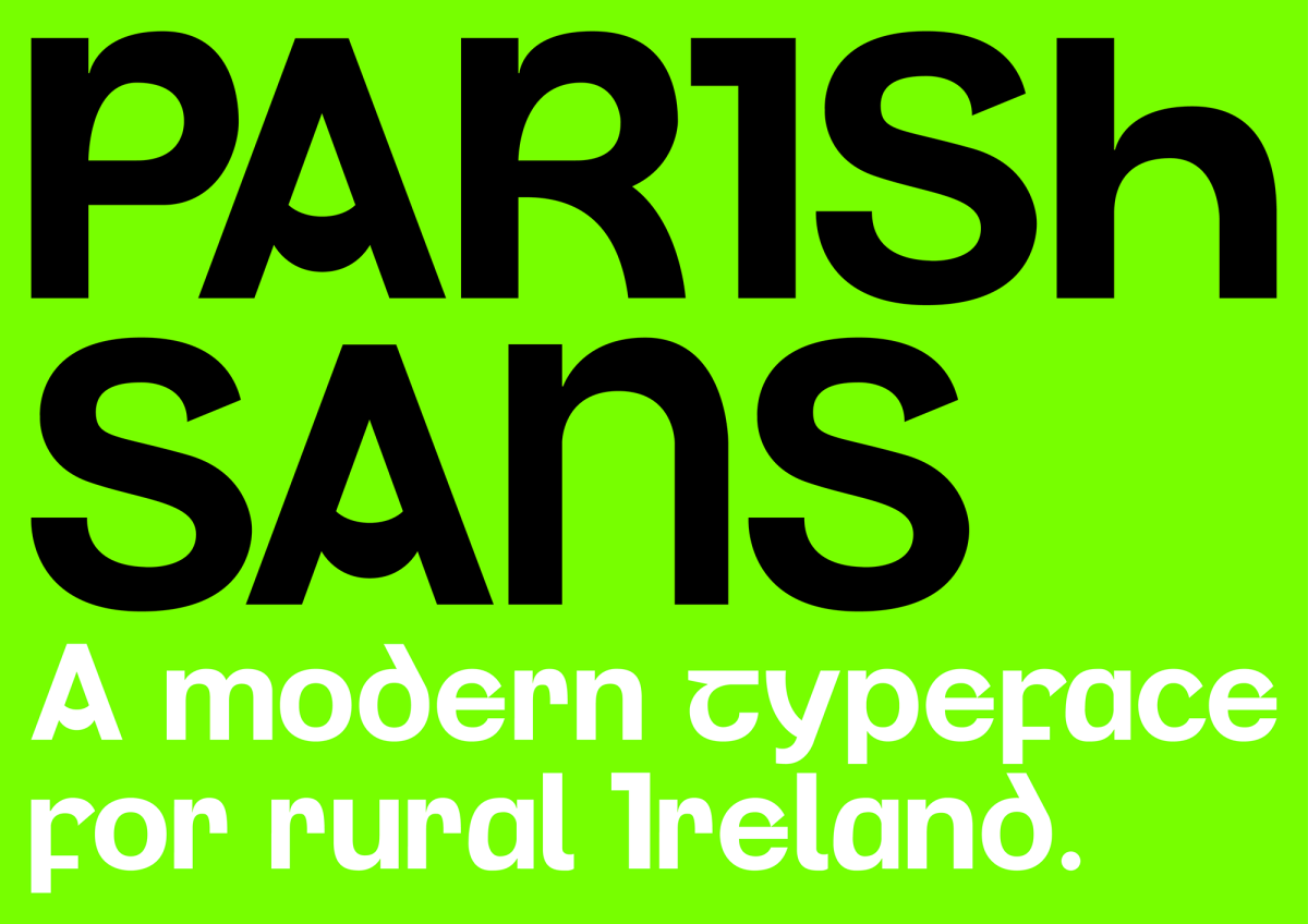 Parish Sans Typeface – Overview