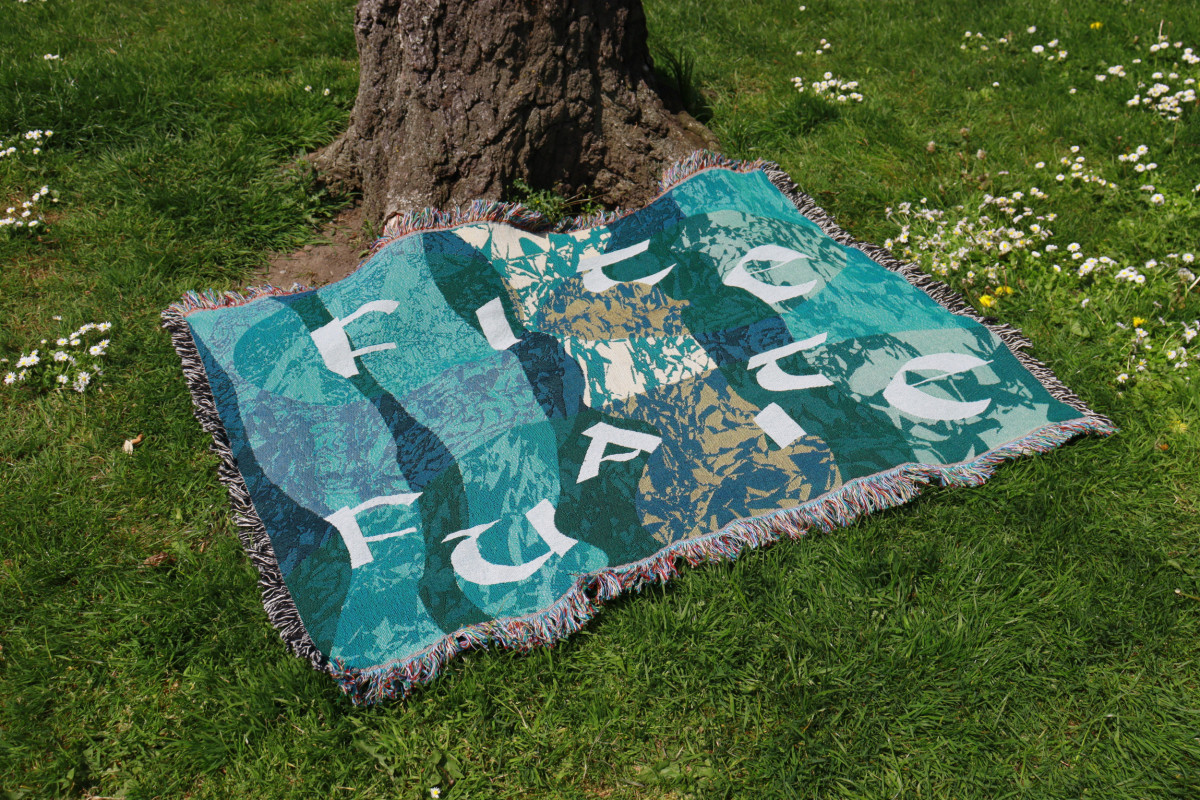 'Fite Fuaite'; Hand-woven wall hanging/throw