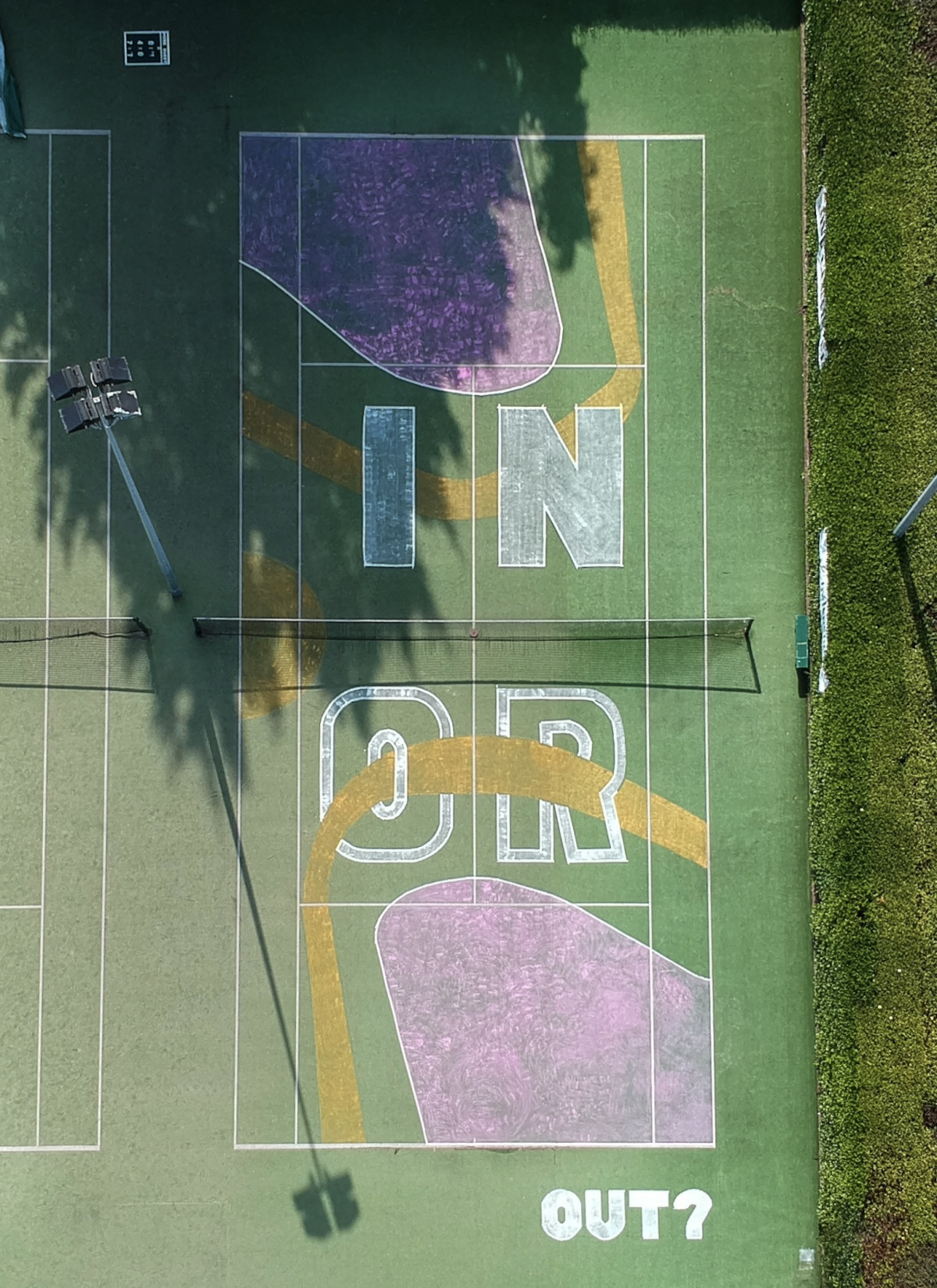 'In or Out?'; Tennis court design