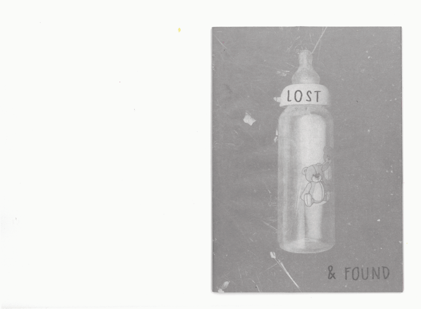 'Lost and Found'; Risograph printed publication