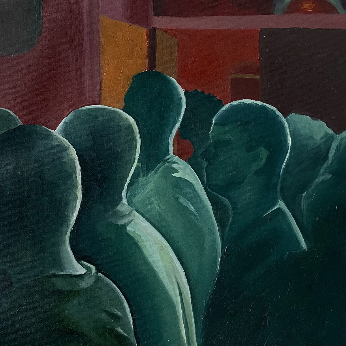 'Half-Light', 2022; Oil on canvas